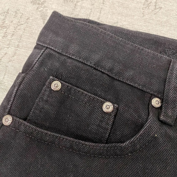 Chrome Hearts Patch Cross Washed Black Jeans Mens Size 32 - Picture 5 of 8